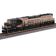 Kato 176-6503-DCC – EMD SD70MAC w/ DCC Non Sound BNSF # 9647 Locomotive N Scale