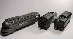 Vintage #1688 Lionel Lines Steam Locomotive by Lionel With Two Tender • Untested