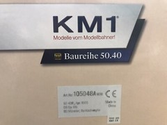 KM1 Gauge 1 Steam Franco Crosti Br 50 4011 DB Photo Paint Special Series Limited