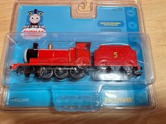 Bachmann 58743 Thomas & Friend James The Red Engine w/Moving Eyes Locomotive HO