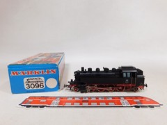 Märklin H0 AC 3096 Steam Locomotive Tender 86 173 DB Telex Very Good+ Box #