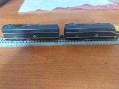 Life like FA1 & FB1 ERIE #725A &725B Run good but noisy. both buzz