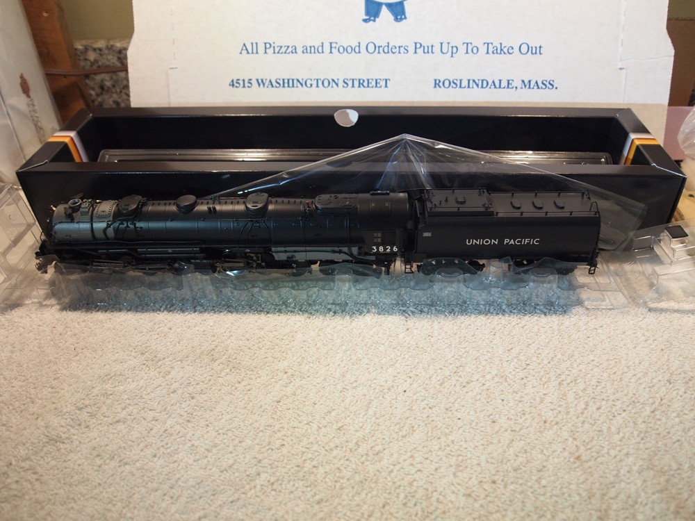 BROADWAY LIMITED 4801 UNION PACIFIC “CHALLENGER” 4-6-6-4 “AS DELIVERED” No.3826