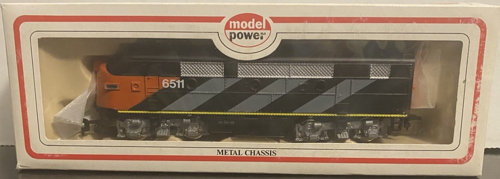 🚂 Model Power HO CN Canadian National F2A #6809 6511 NIB 8-Wheel Drive – SW