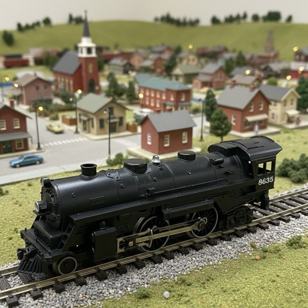 Lionel 4-4-2 Steam Locomotive #8635 O Gauge 1:48 Scale