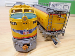 Overland BRASS HO Union Pacific Veranda Gas Turbine Loco & Fuel Tender Runs MIB