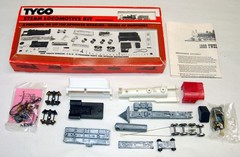 TYCO OHO 7712 1880 TWELVE WHEELER 4-9-0 UNDECORATED STEAM LOCOMOTIVE KIT (L78)