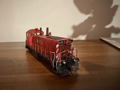 Rapido Trains GMD SW1200RS CP Rail (HLCX) #8122 HO DCC Ready Diesel Locomotive