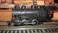ho 99 steam locomotive 0-4-0 tyco mantua