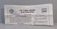 Bachmann “Chessie System” GE U36B Diesel Locomotive – HO-Scale – #41-640-09