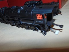 PROTO 2000 23336 SANTA FE 2-8-8-2 STEAM ENGINE + BOX