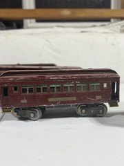 1920s Vintage Prewar Lionel Electric Train Set No.150 Engine, Passenger Cars