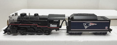 MTH O-GAUGE 30-4128-1E NFL NEW ENGLAND PATRIOTS 2-8-0 LOCOMOTIVE W/PS 2.0- BOXED