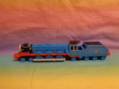 ERTL Vintage 1989 Thomas & Friends Gordon the Tank Engine #4 Train