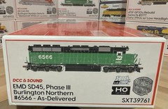 HO ScaleTrains Rivet Counter EMD SD45 BN #6566 DCC/Sound/NIB
