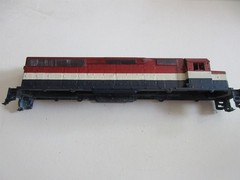 SHELL ONLY HO SD45 hand painted red white blue