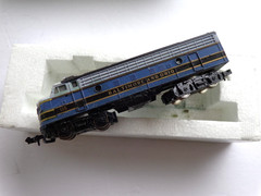 Aurora Postage Stamp Train N Scale #4860 Baltimore – Ohio F9-A Diesel Loco #1