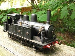 European French ETAT 0-6-0 O Scale 32MM Tank Style Brass Steam Engine Locomotive