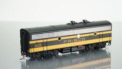 Athearn Genesis F9B Dual Service Frisco 5133 DCC w/Sound HO scale