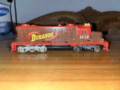 Tyco Kansas Durango Colorado Train Locomotive 5628 HO Scale for Parts
