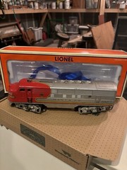 Vintage Lionel Santa Fe 2243 Diesel Locomotive & 2343 Dummy Trains. Our X1413