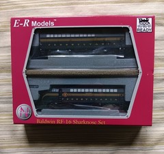 New E-R Models #81355 N Scale Baldwin RF-16 Sharknose A & B Diesel Set PRR #2002