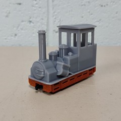 On18 CLIMAX LOCO kit #1. For Kato 11-109 chassis. RESIN 3D print.