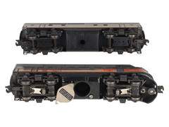 Lionel 2378 O Vintage Milwaukee F-3 AB Diesel Loco Set w/Thin Yellow Stripes EX