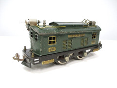 Lionel 253 Electric Loco Early Dark Green Prewar O gauge X8406