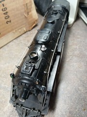 Lionel No. 2046-10 Postwar Steam Locomotive and 2046W Whistle Tender with Boxes