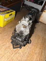 Ho Brass United Locomotive 5026 And Tender Boomer 623 Custom Made Runs Well