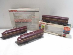 LIONEL 6-8970 & 8059 MPC ERA PENNSYLVANIA TUSCAN F-3 ABA diesels! TESTED! EX+