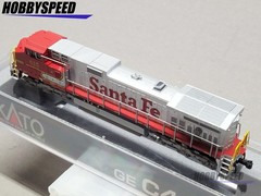 KATO BNSF SANTA FE WARBONNET C44-9W DIESEL ENGINE N SCALE train KAT176-3515 NEW