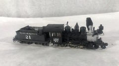 United Scale Models On3, C & S #21, 2-6-0