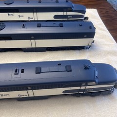 Right Of Way Industries Nickel Plate Road #5511 Alco PA A-B-A Set O gauge Proto