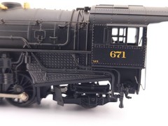 *READ* Broadway Limited HO 221 Nickel Plate Road 2-8-2 Steam Locomotive NKP 671