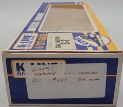 K-Line K2315 O Gauge Seaboard Air Line S-2 Diesel Switcher #2315 EX/Box