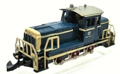 Marklin Z 8804 BR 260 789-3 Diesel Loco 3-pole DB (tested) jewel case #8