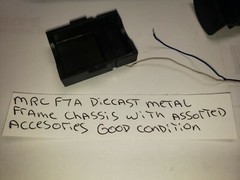 F7A MRC DIECAST METAL FRAME CHASSIS & ACCESSORIES FOR HO SCALE PLATINUM SERIES