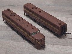 ⭐ PRECISION 347 HO SCALE PENNSYLVANIA PRR ALCO PA-1 PB-1 DIESEL SET DCC/SOUND ⭐