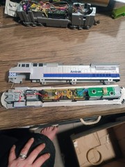 HO ATLAS 9074 MASTER DASH 8-32BW AMTRAK # 506 DUAL MODE DECODER DC DCC