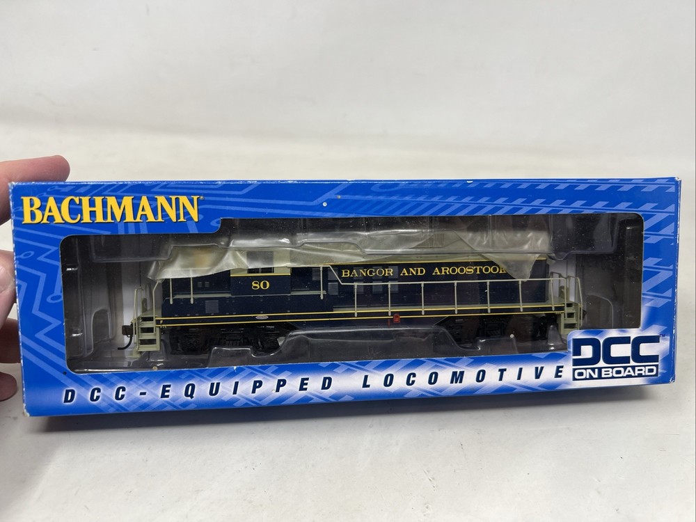 Bachmann 62812 HO Scale BAR GP9 Diesel Locomotive W/DCC #80 LN/Box