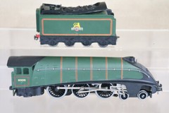 HORNBY DUBLO EDL11 NO NAME PLATES BR 4-6-2 CLASS A4 LOCO 60016 SILVER KING oa