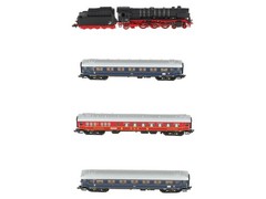 Fleischmann 781004 N DB “Gambrinus” Steam Locomotive & Passenger Car (Set of 4)
