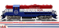 N ATLAS HTDN-2 GP-7 BANGOR & AROOSTOOK SPIRIT # 1776 BICENTENNIAL