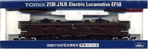 N gauge vehicle EF58 (H rubber window Brown) 2130