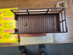 LGB 3530 CATENARY MAINTENANCE CAR PRE OWNED EARLY YELLOW BOX G SCALE 1:22.5