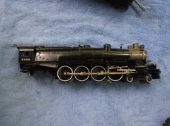 SAMHONGSA 6755 BRASS 4-8-2 3 RAIL STEAM LOCOMOTIVE PLEASE READ DESCRIPTION