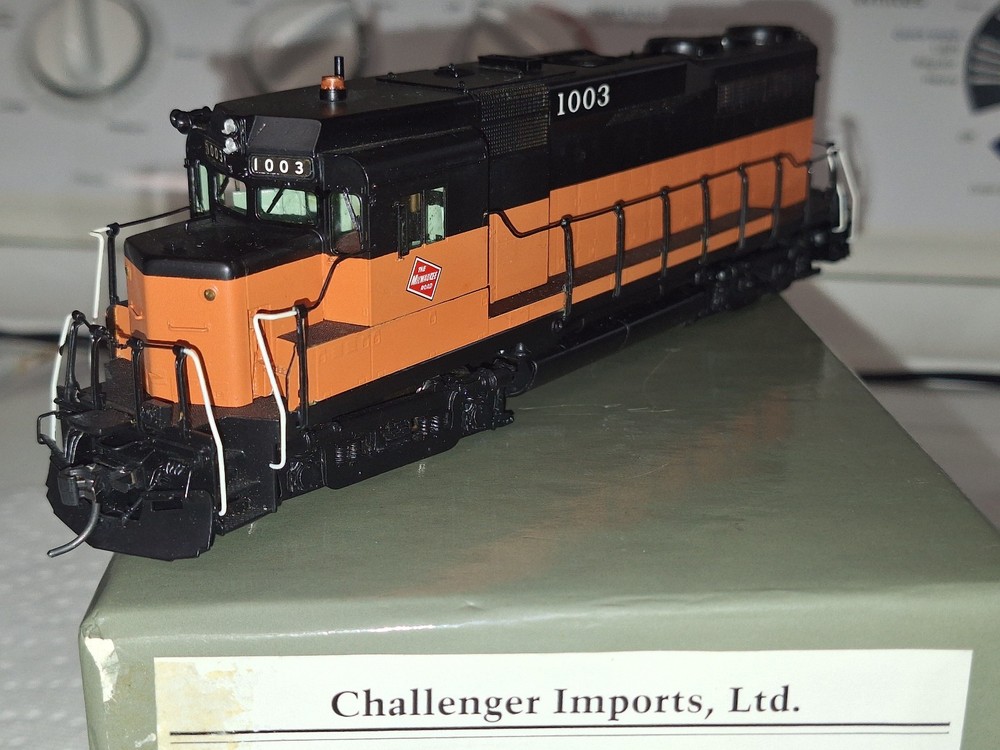 Challenger Imports Samhongsa Milwaukee Road GP-30 Phase II Brass