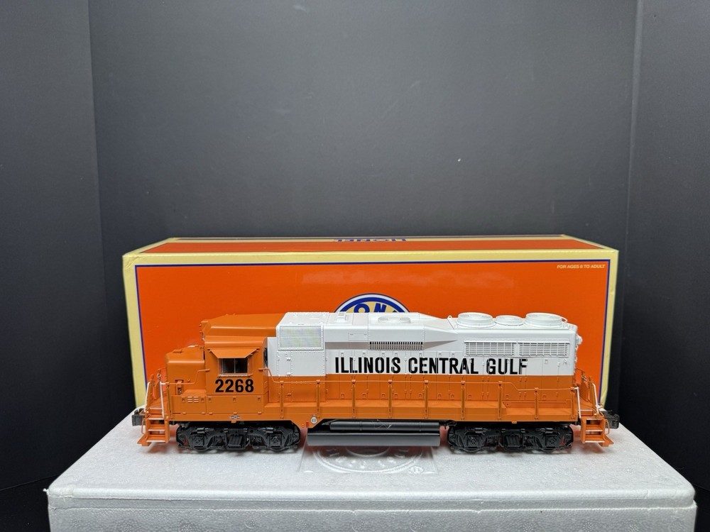 Lionel LEGACY 6-28388 Illinois Central Gulf GP-30 diesel engine #2268 LNIB